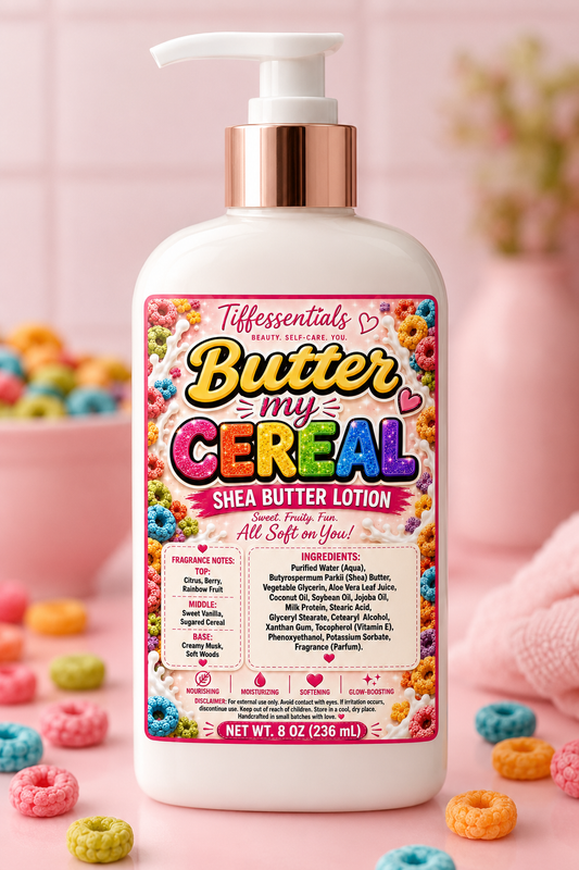 Butter My Cereal- Shea Butter Lotion